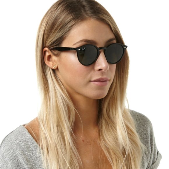 Black Ray-Ban Round Style main image 4